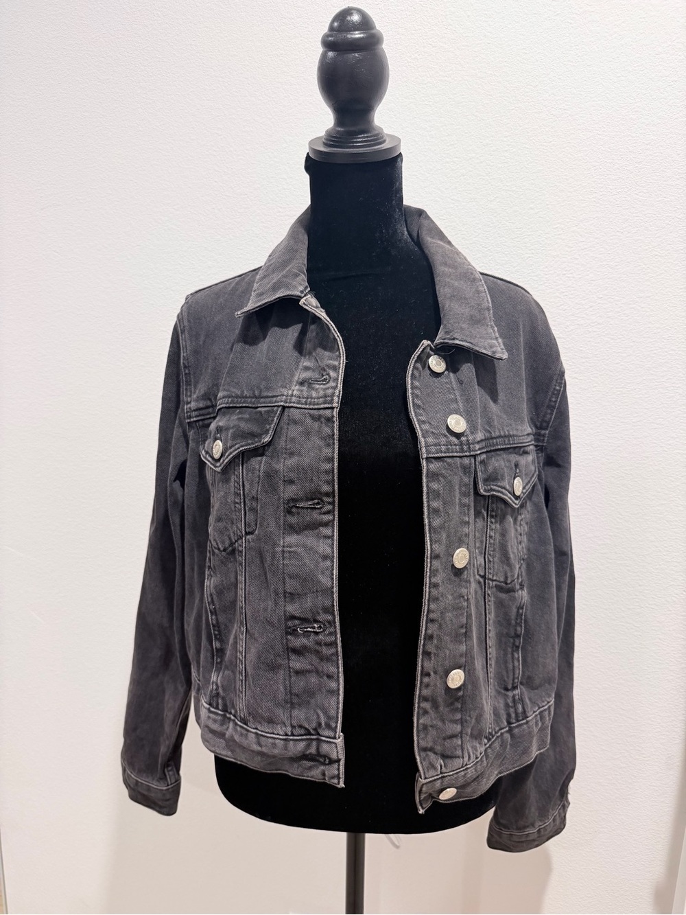 Washed Denim Jacket - Picture 1 of 7